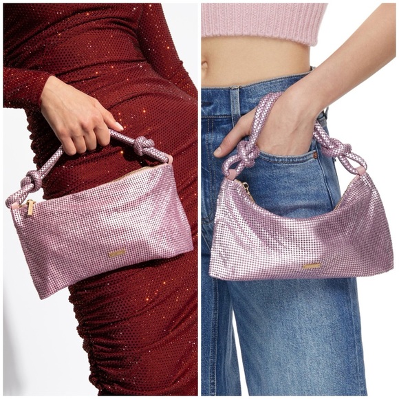 cult gaia Handbags - NWOT Cult Gaia HERA SHOULDER BAG Pink